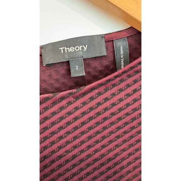 Theory Kamillina K Claymont Jacquard Dress – Size 2 - Picture 8 of 9